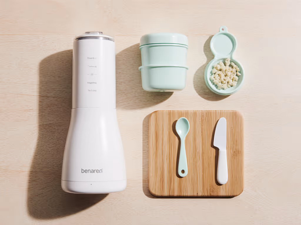 traveling_with_baby_food_maker_in_compact_kitchen_setup