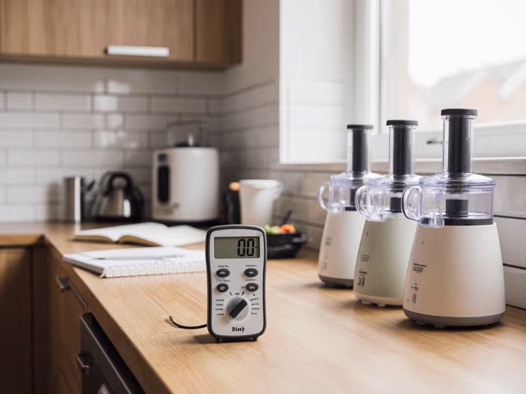 noise-testing-rig-in-apartment-kitchen