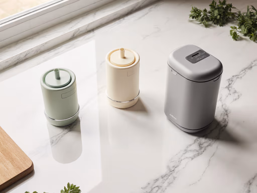 comparison_of_baby_food_maker_dimensions_on_kitchen_counter