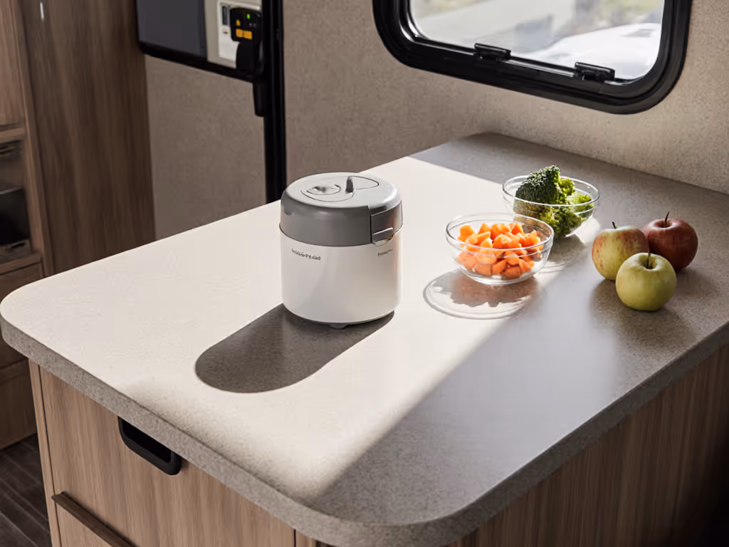 rv_kitchen_counter_with_baby_food_maker