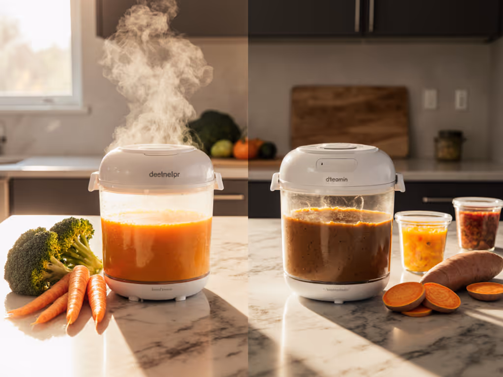 Steamer vs Non-Steamer Baby Food Makers: Nutrient Retention Compared