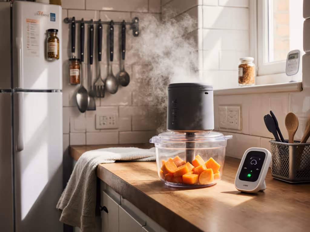 Quiet Space-Saving Baby Food Makers: Small Kitchen Tested