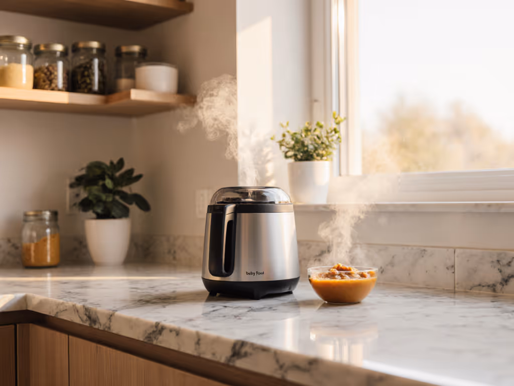 Anxiety-Friendly Baby Food Makers: Calm Prep