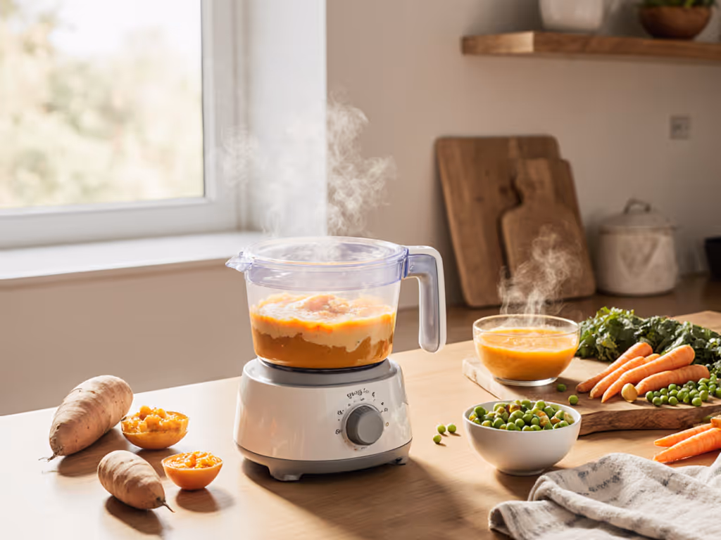 Baby Food Maker: Texture Control for Every Developmental Stage