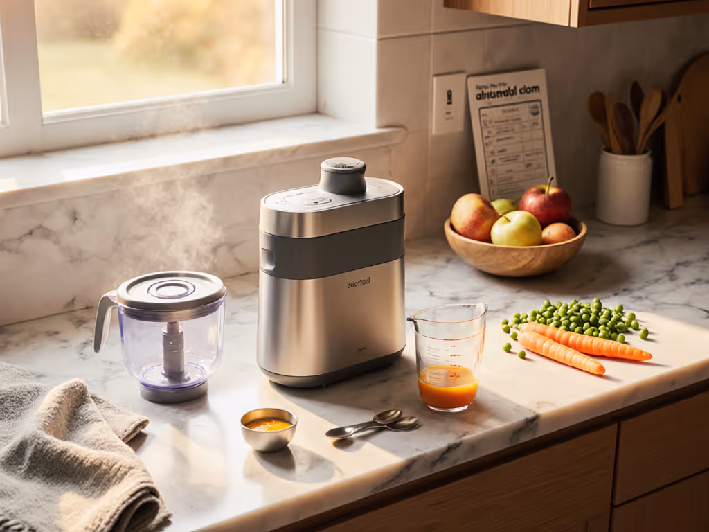 Baby Food Maker Step-by-Step Setup for Parents