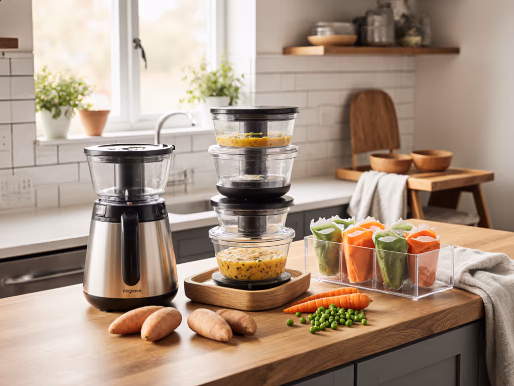 Best Baby Food Makers With Built-in Storage Systems