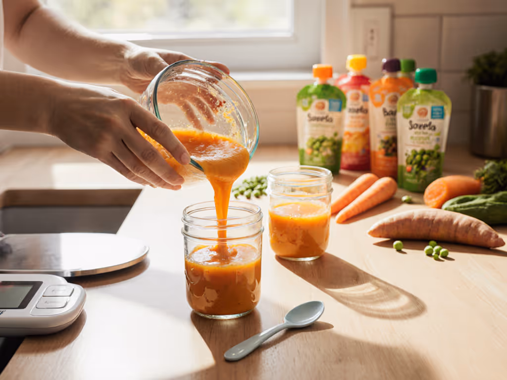 Store-Bought to Homemade Baby Food: Safe Transition Guide
