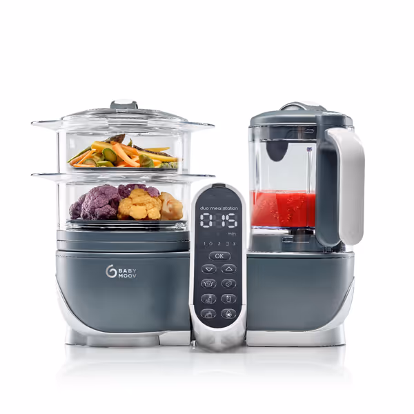 Babymoov Duo Meal Station Grey